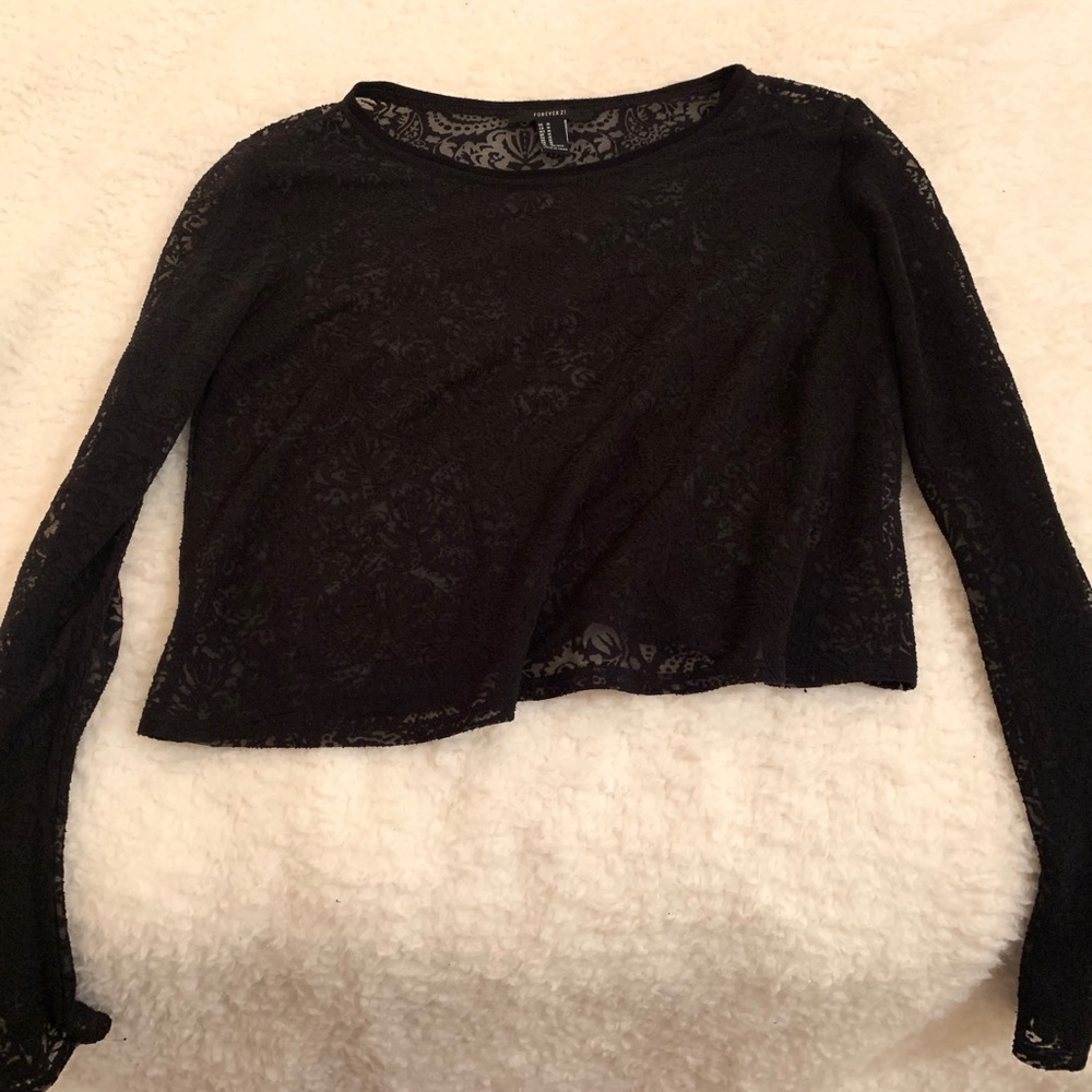 Cropped long sleeve